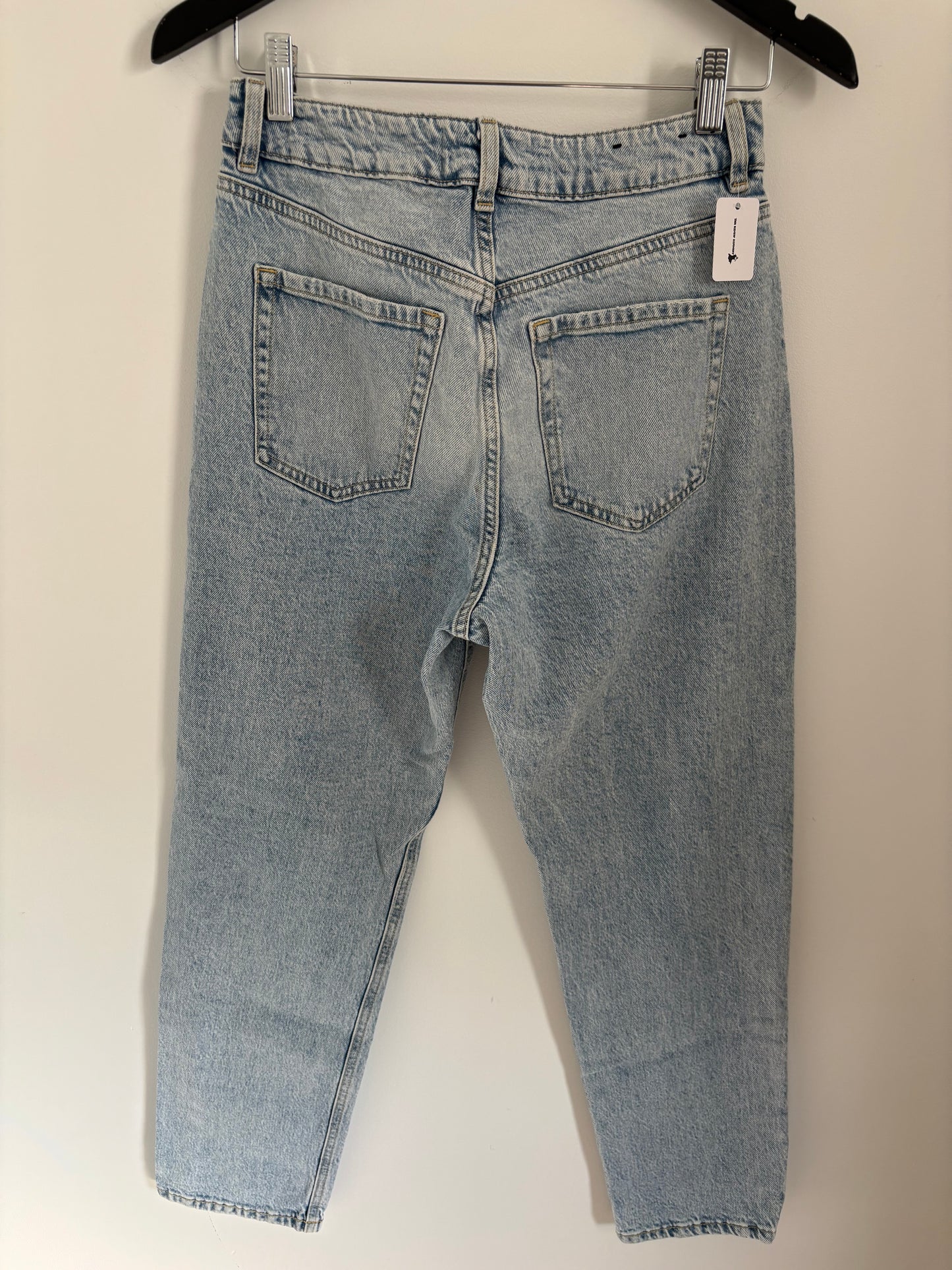 Dynamite Claudia Mom Jeans in Light Wash | 27