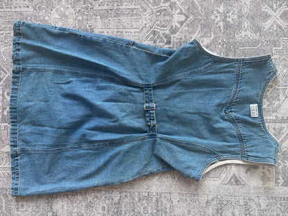 Levi's Vianna Denim Vest Dress | Sz Large
