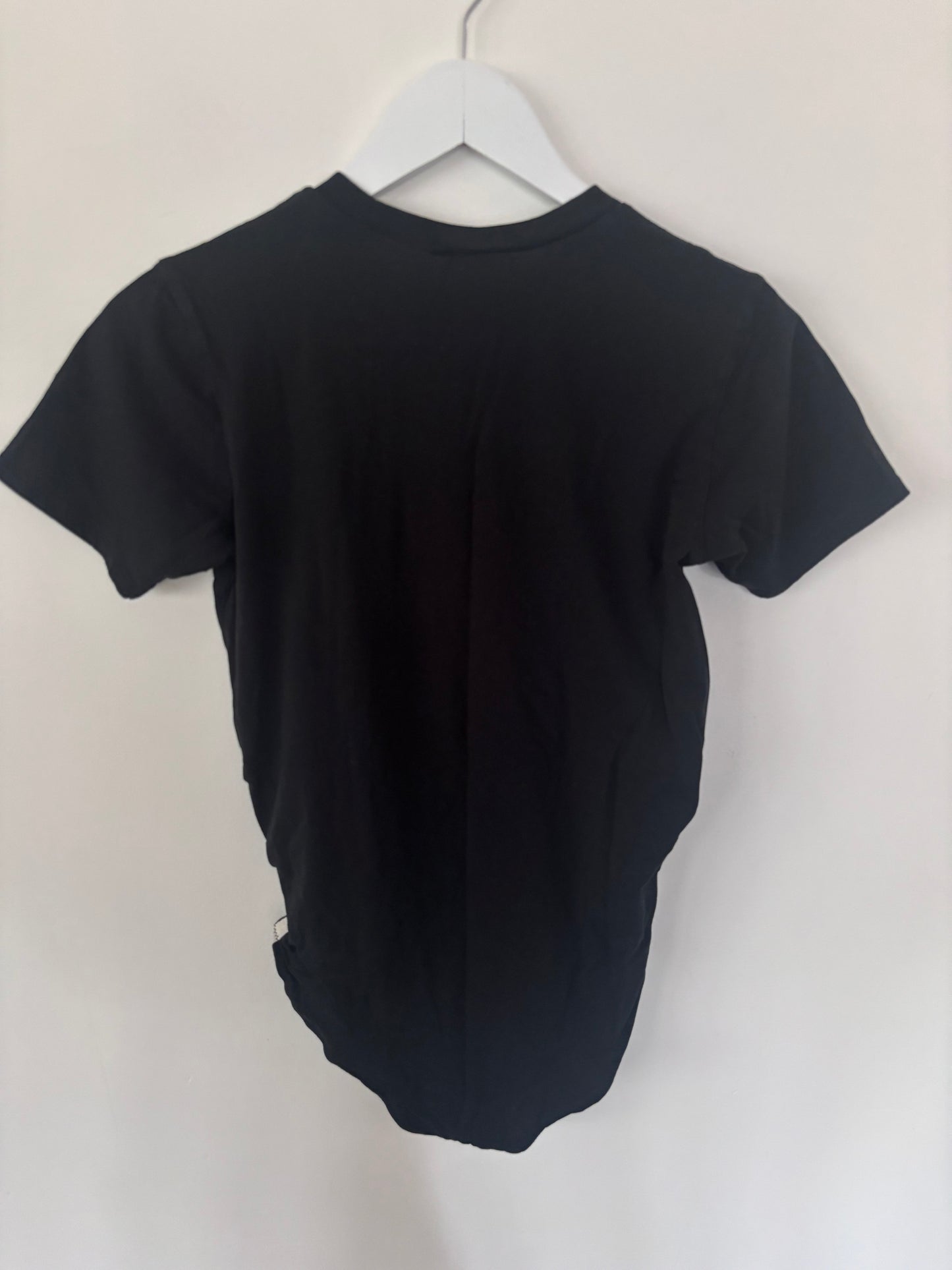 Free People Black T-shirt Bodysuit | Sz XS (could fit a small)