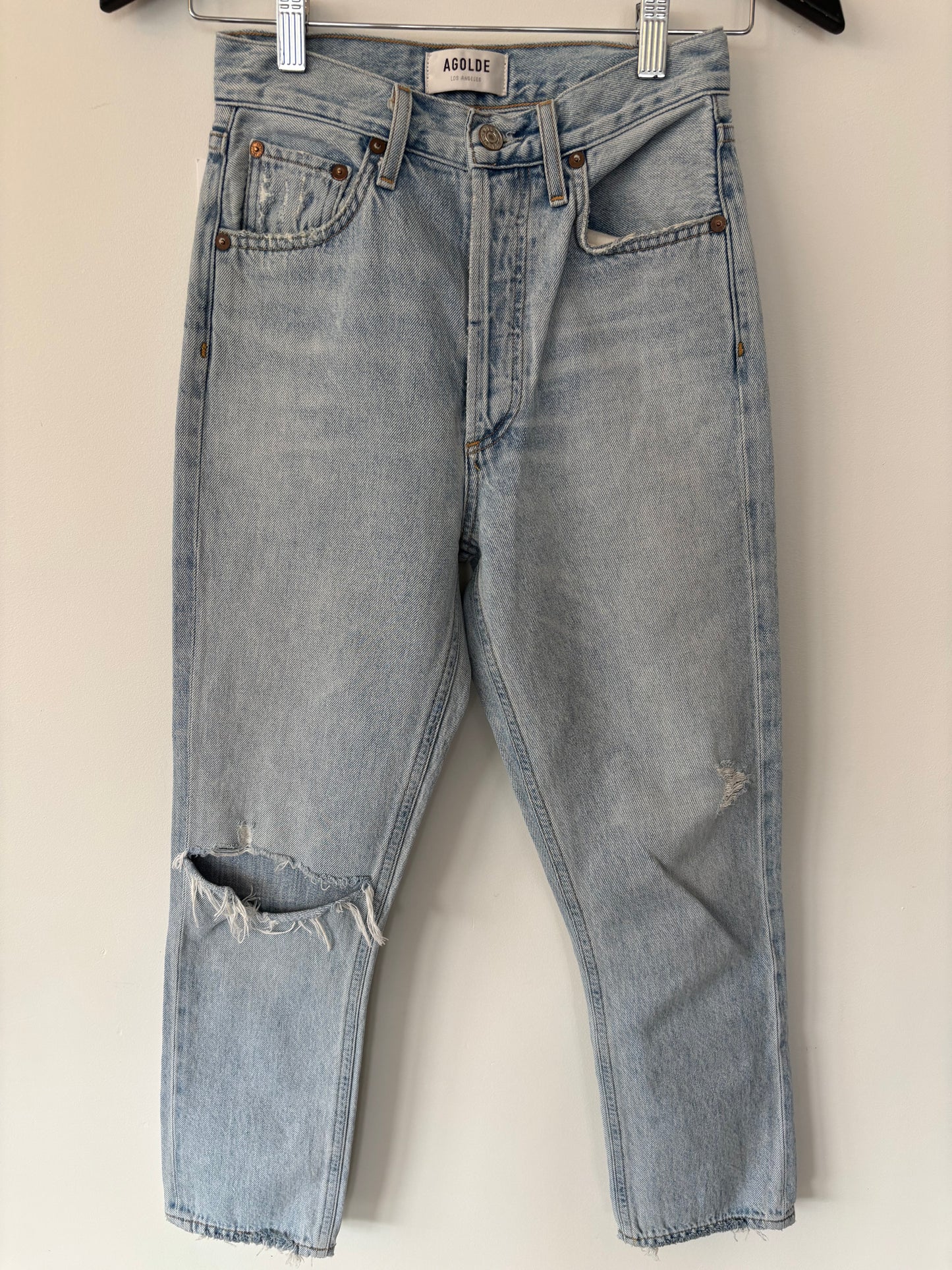 *AGOLDE Riley Crop Denim | 23