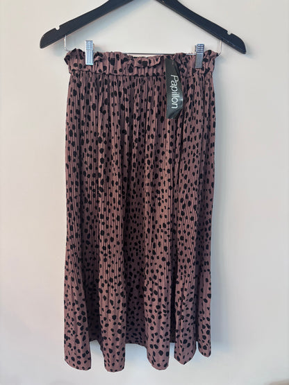 Papillon Cheetah Print Twirl Skirt NWT | Sz Small