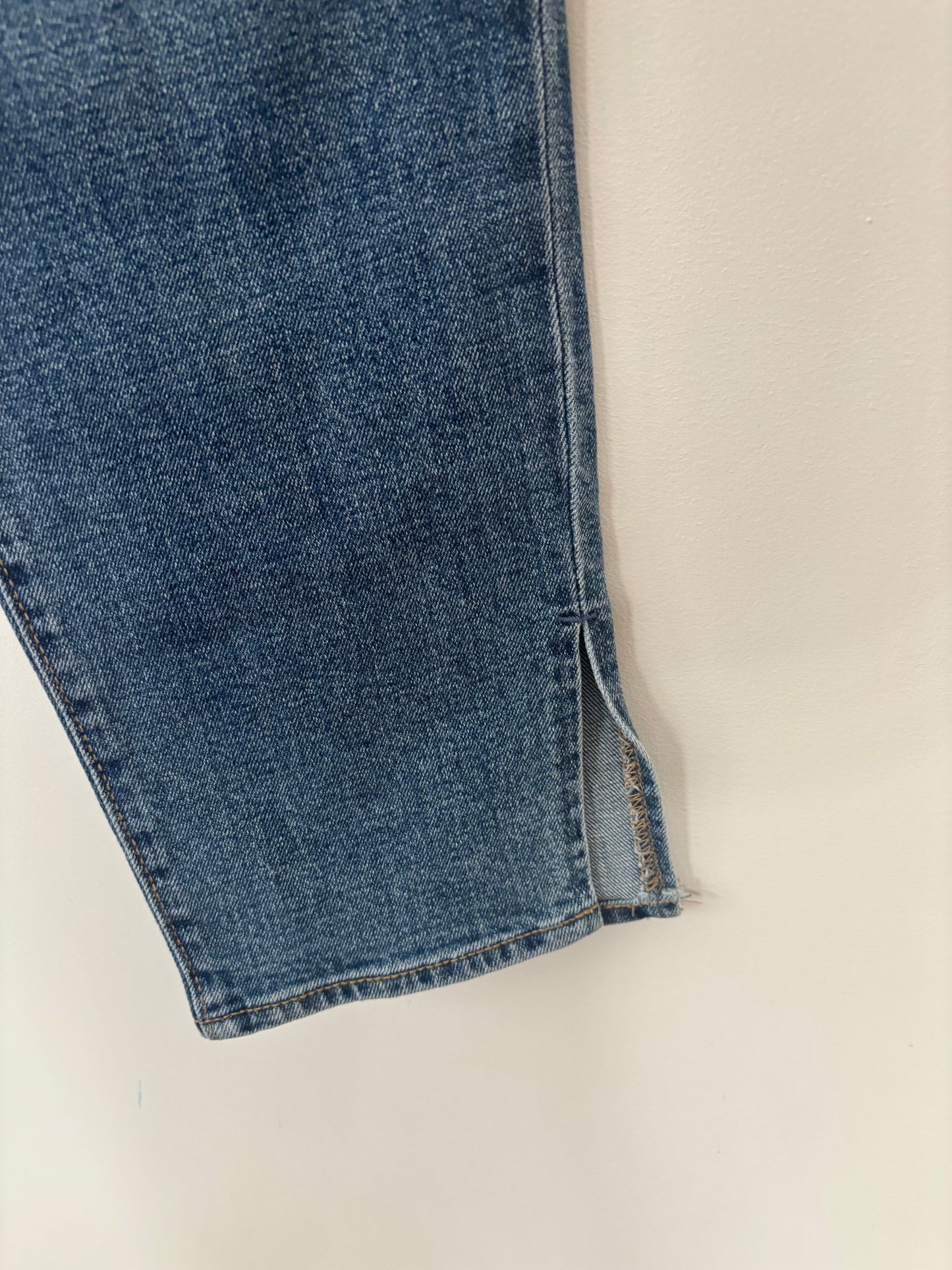 Old Navy HR O.G. Straight Denim NWT (mid/dark blue wash) | Sz 14 or 32 (F150N18)