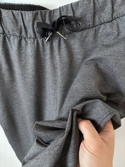 Lululemon On The Fly Pant *28" Heathered Black | Sz 6