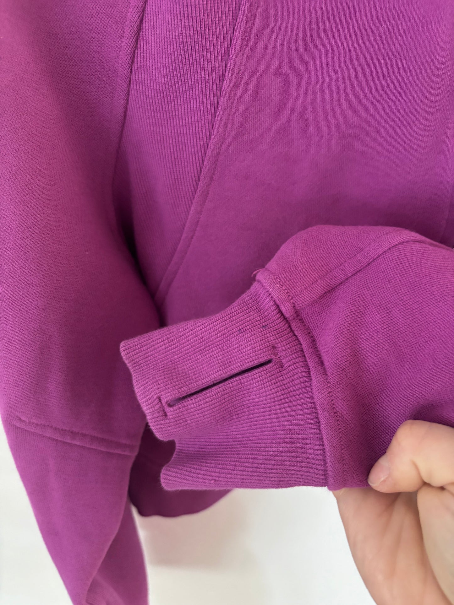 Lululemon Scuba Oversized Half-Zip Hoodie Moonlit Magenta | Sz XS/S