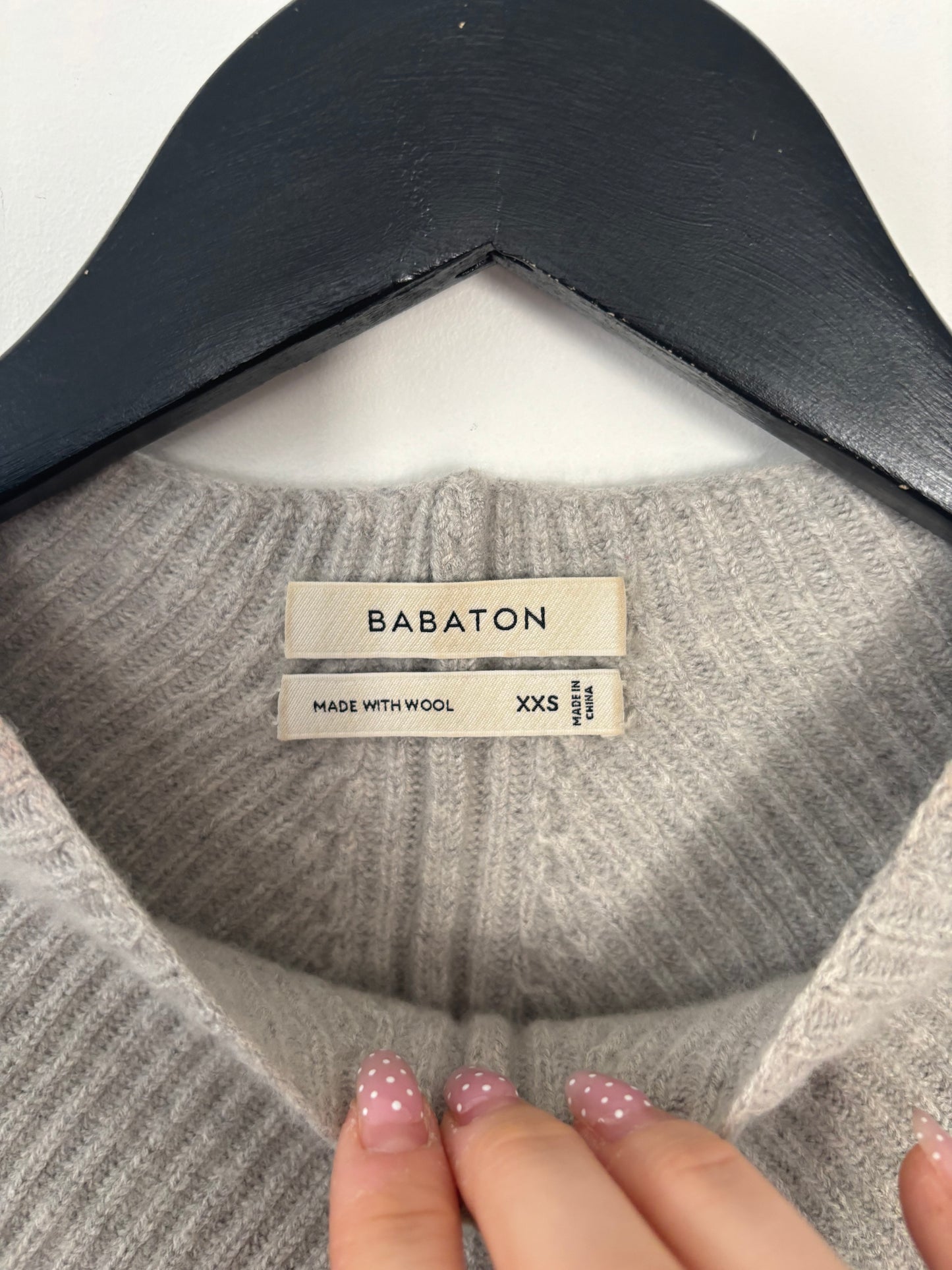 Babaton / Aritzia Chalmers Mock Neck Sweater | XXS (N242A22)