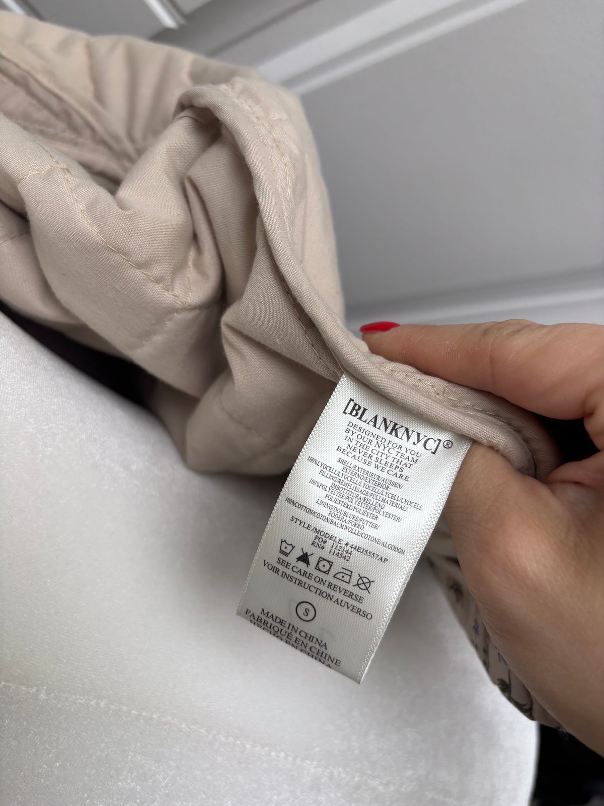BlankNYC / Anthropologie Forest Quilted Jacket | Sz Small