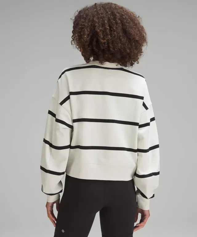 Lululemon Perfectly Oversized Cropped Crewneck | Sz 4 (approx)