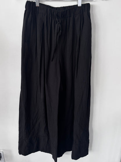 C'est Moi Wide Leg Linen Pants | Small (may fit Medium)