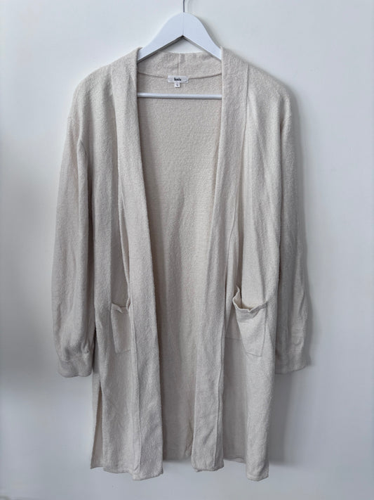 Knix Soft Longline Cardigan White/Cream | Large