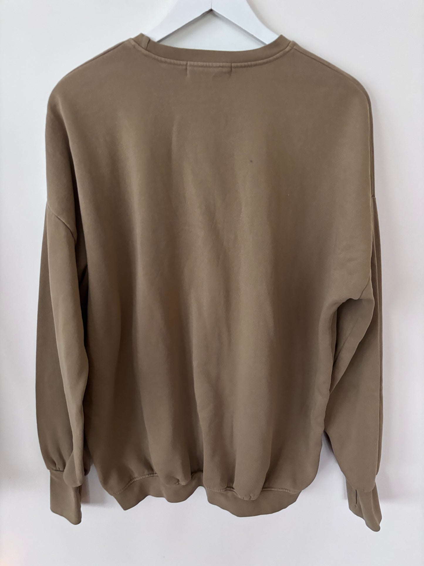 The Laundry Room Tan/Camel French Terry Sweatsuit Set | Sz Medium