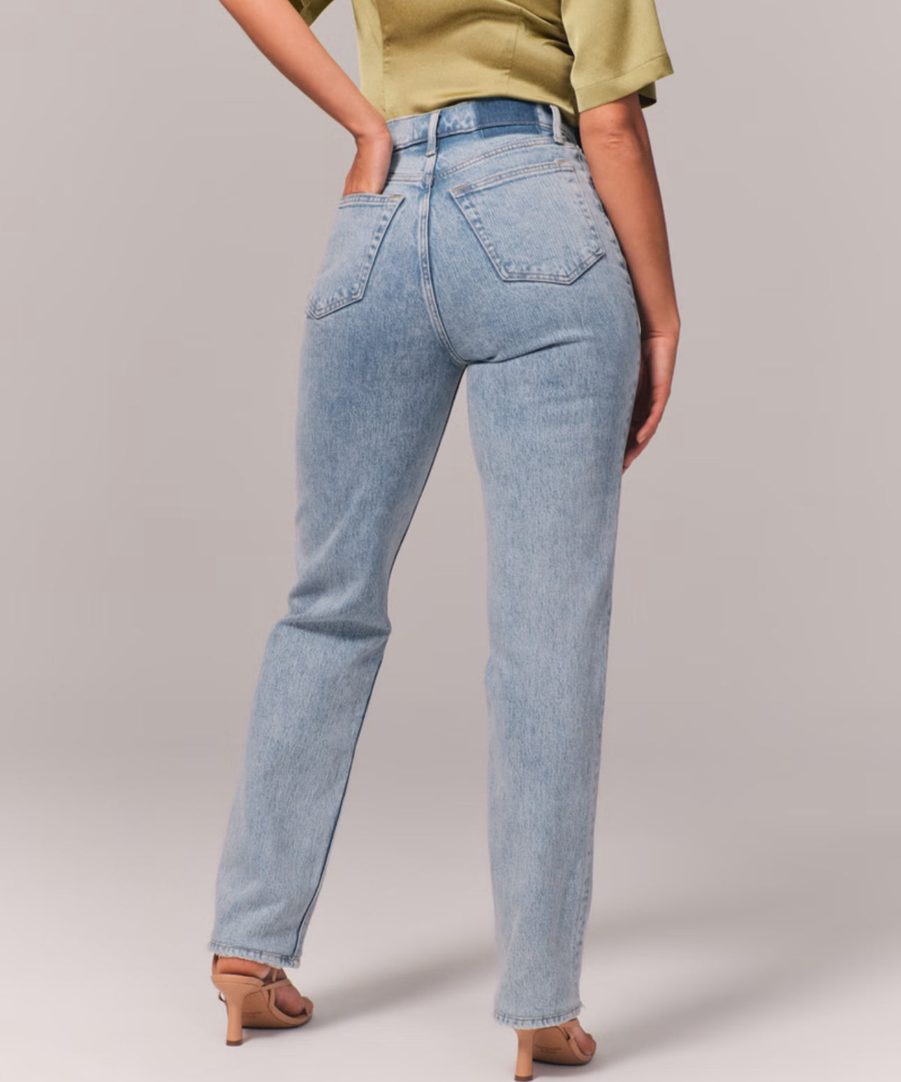 Abercrombie 90s Slim Straight Curve Love Denim | 29