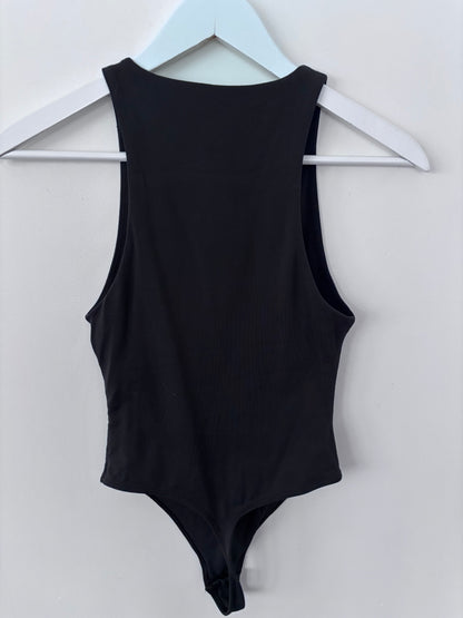 Babaton Aritzia Black 90s Bodysuit | Sz XS