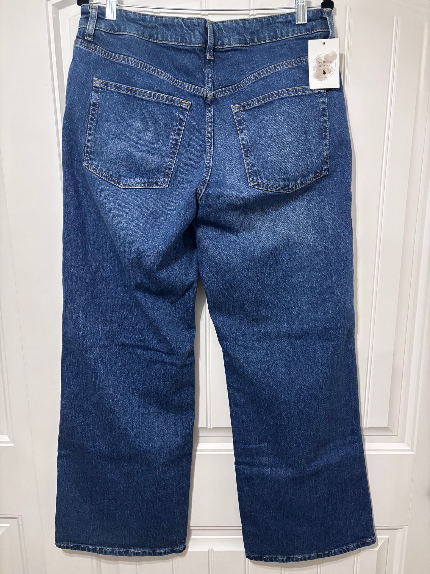 H&M High Rise Wide Leg Jeans | Sz 14 or 32 (N08N18)