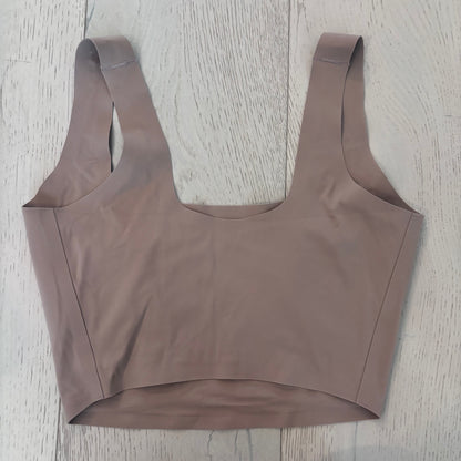 Skims Naked Scoop Longline Wireless Bra in Clay | Sz S-DD