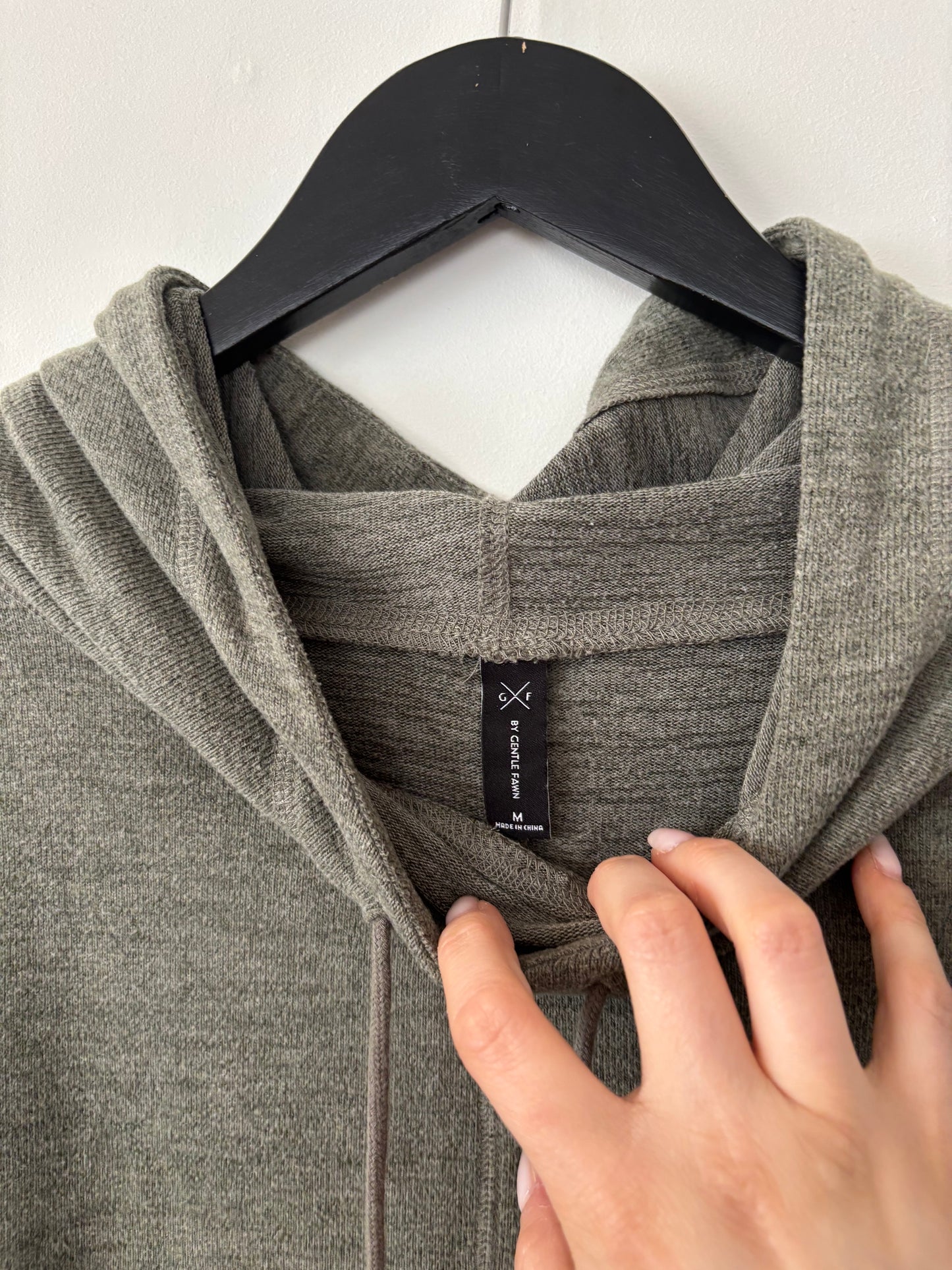 *Gentle Fawn Arlo Hoodie Grey/Green | Medium
