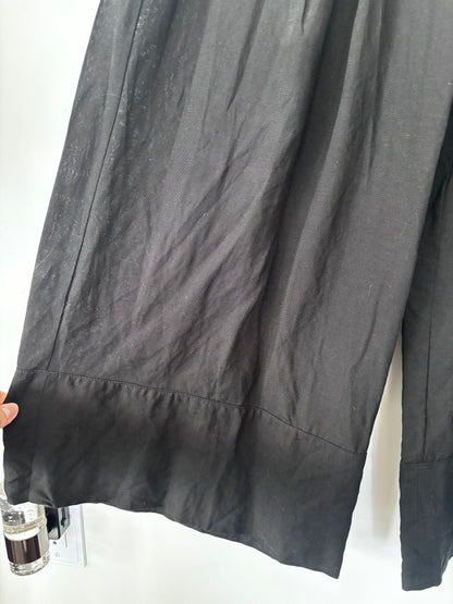 C'est Moi Wide Leg Linen Pants | Small (may fit Medium)