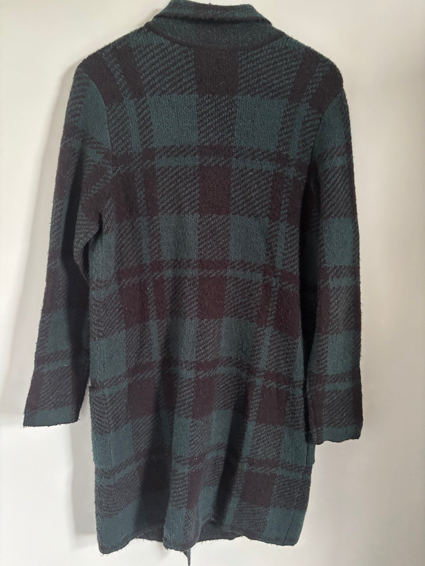 Dex Plaid Sweater Jacket | Medium