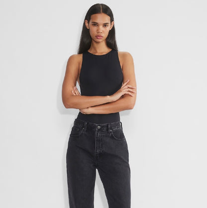 Babaton Aritzia Black 90s Bodysuit | Sz XS