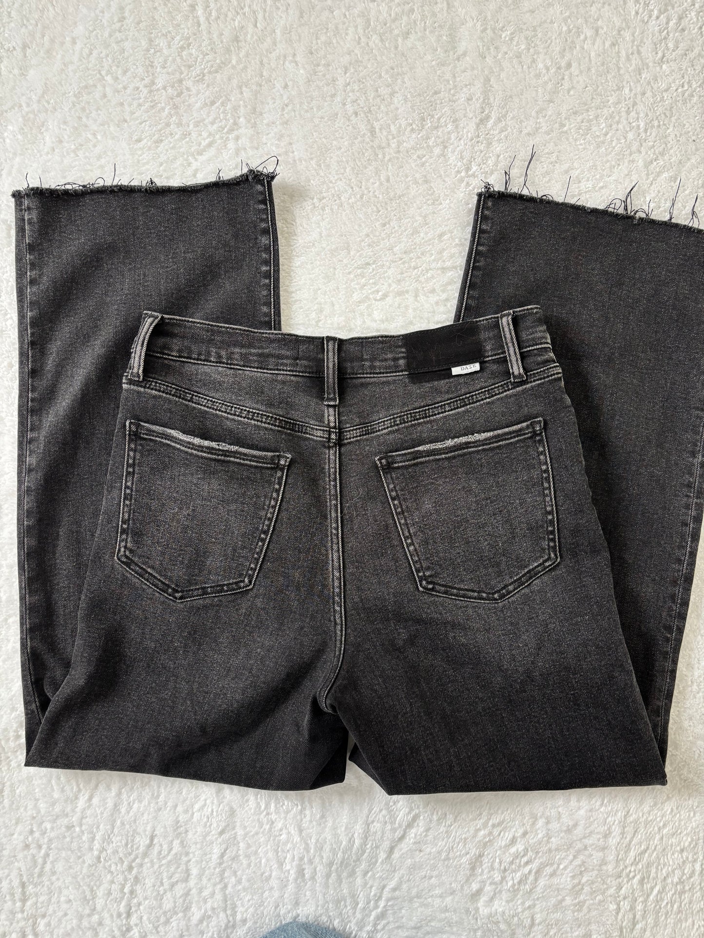 Daze Denim Sundaze High Rise Straight Black Wash | 29 (O77G1)