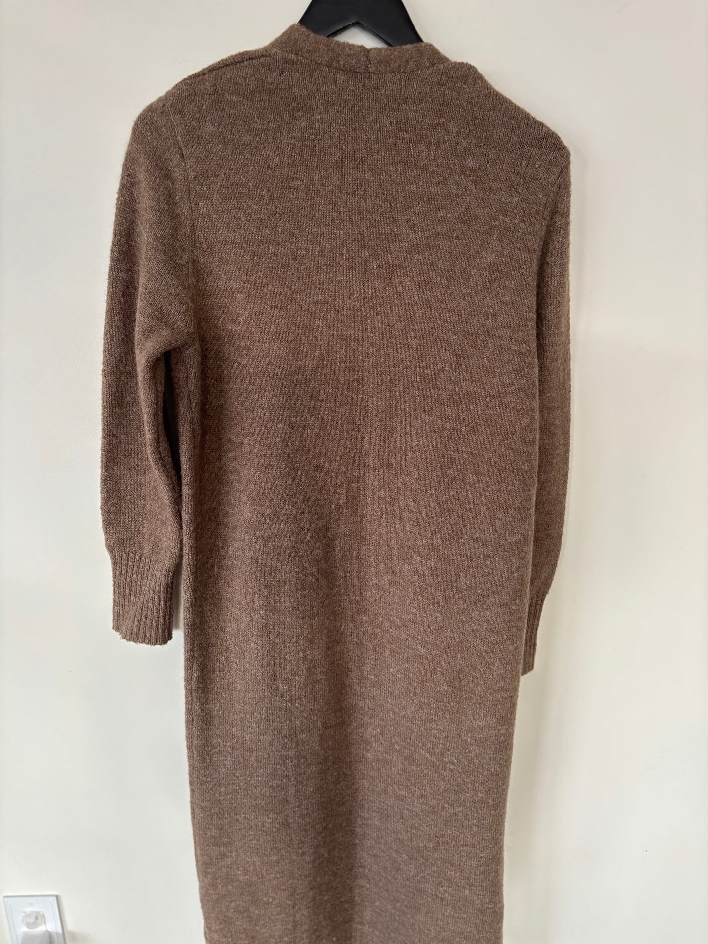 Zara Wool blend Long Open Cardigan | Small (may also fit xsmall) (N118TF2)