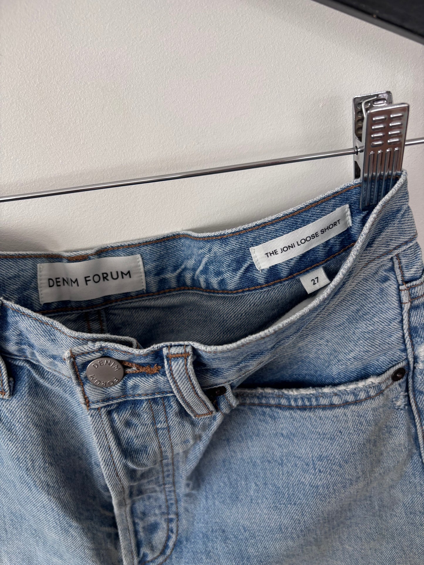 Denim Forum The Joni Loose Denim Shorts | Sz 27