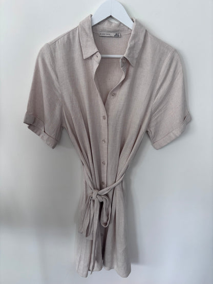 Black Tape Amie Belted Mini Dress | Sz Medium