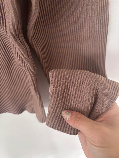 Babaton Sculpt Knit Sweetheart Longsleeve | Sz Large