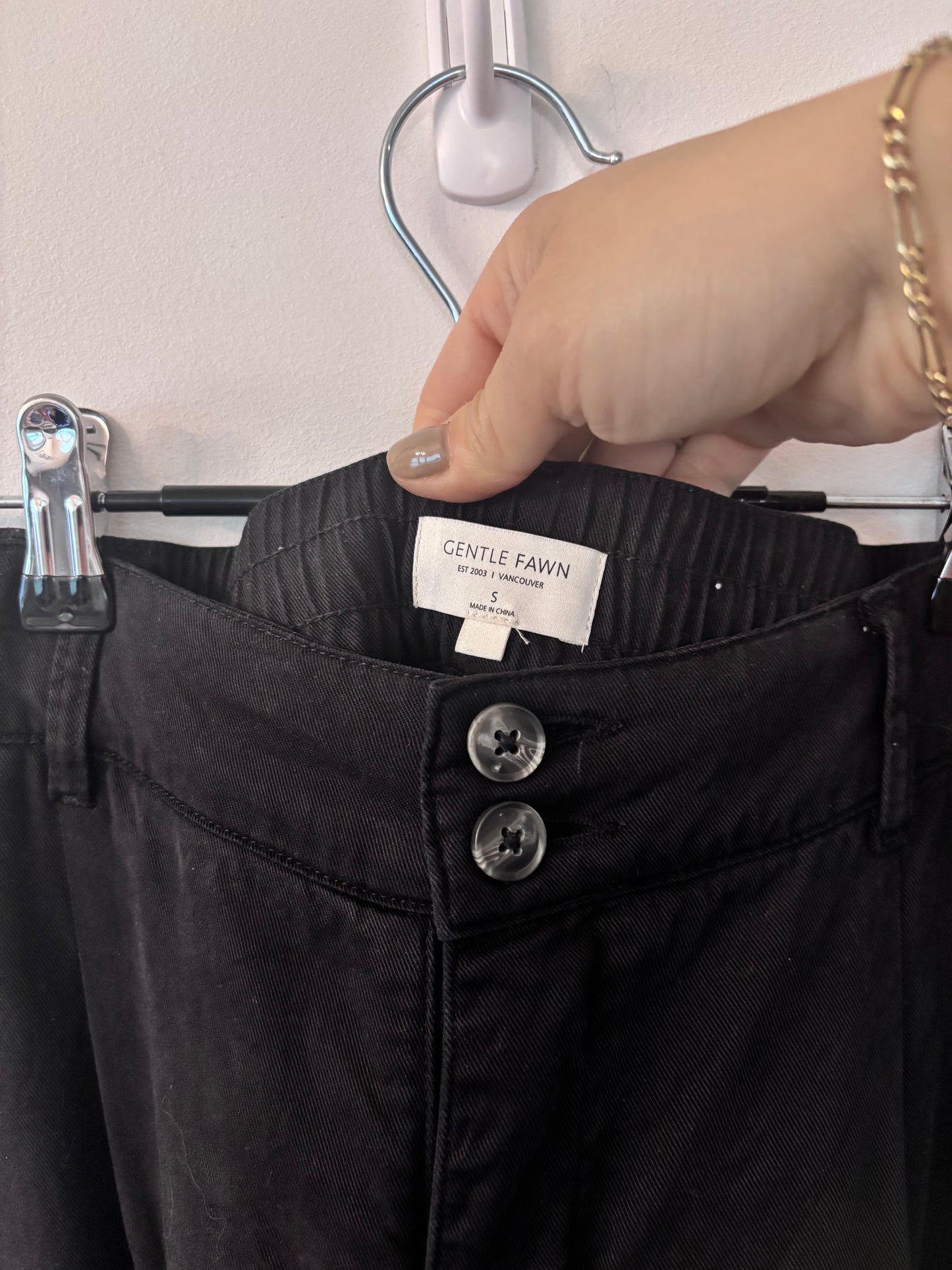 Gentle Fawn Sabine Pants in Black | Sz Small