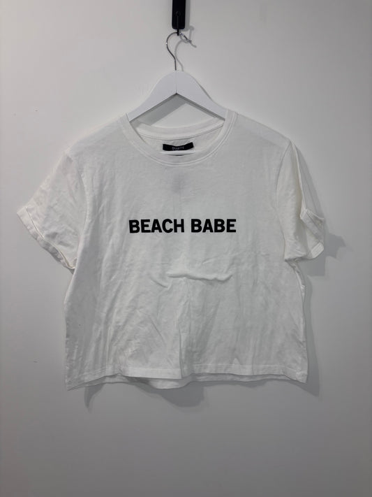 Brunette the Label "Beach Babe" T Shirt | Sz M/L (CS69W10)