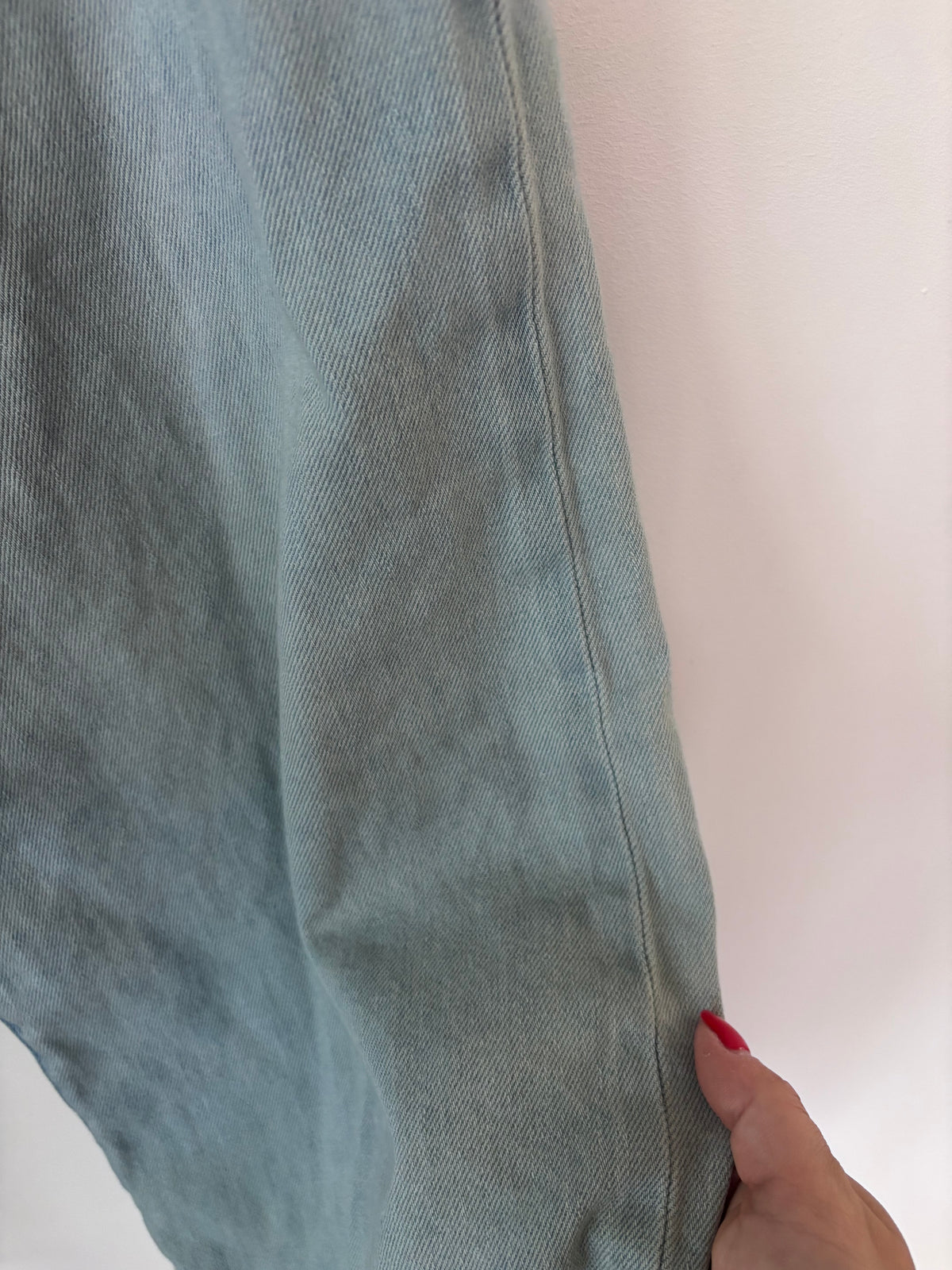 Levi's Light-wash XL Straight Linen Jeans | Sz 27 (loose fit)
