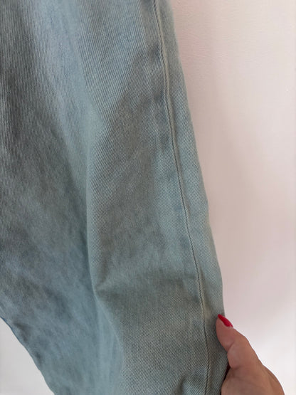 Levi's Light-wash XL Straight Linen Jeans | Sz 27 (loose fit)