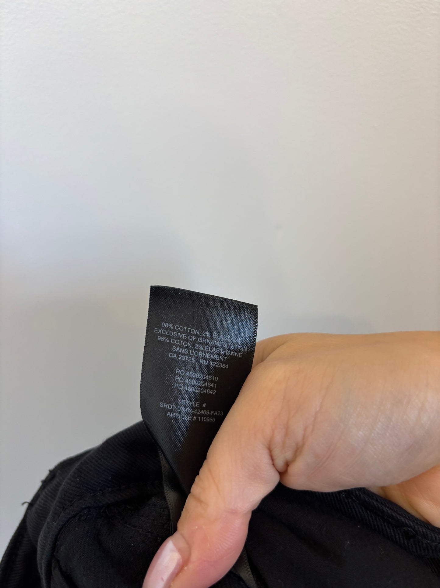 TNA Black Cargo Skirt | 4 (O37L4)