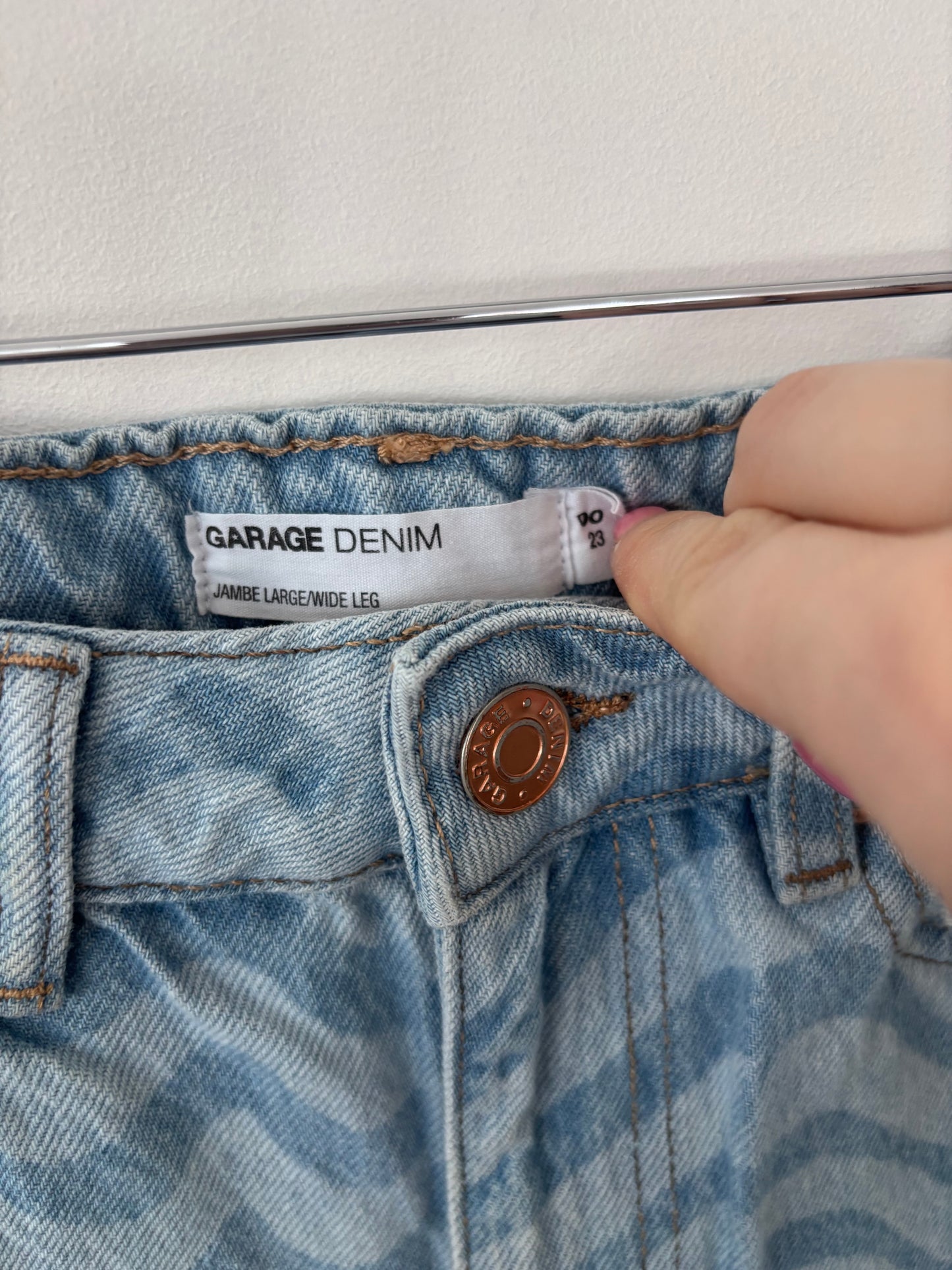 * CS Garage High Rise Wide Denim | Sz 23 (M96W8)