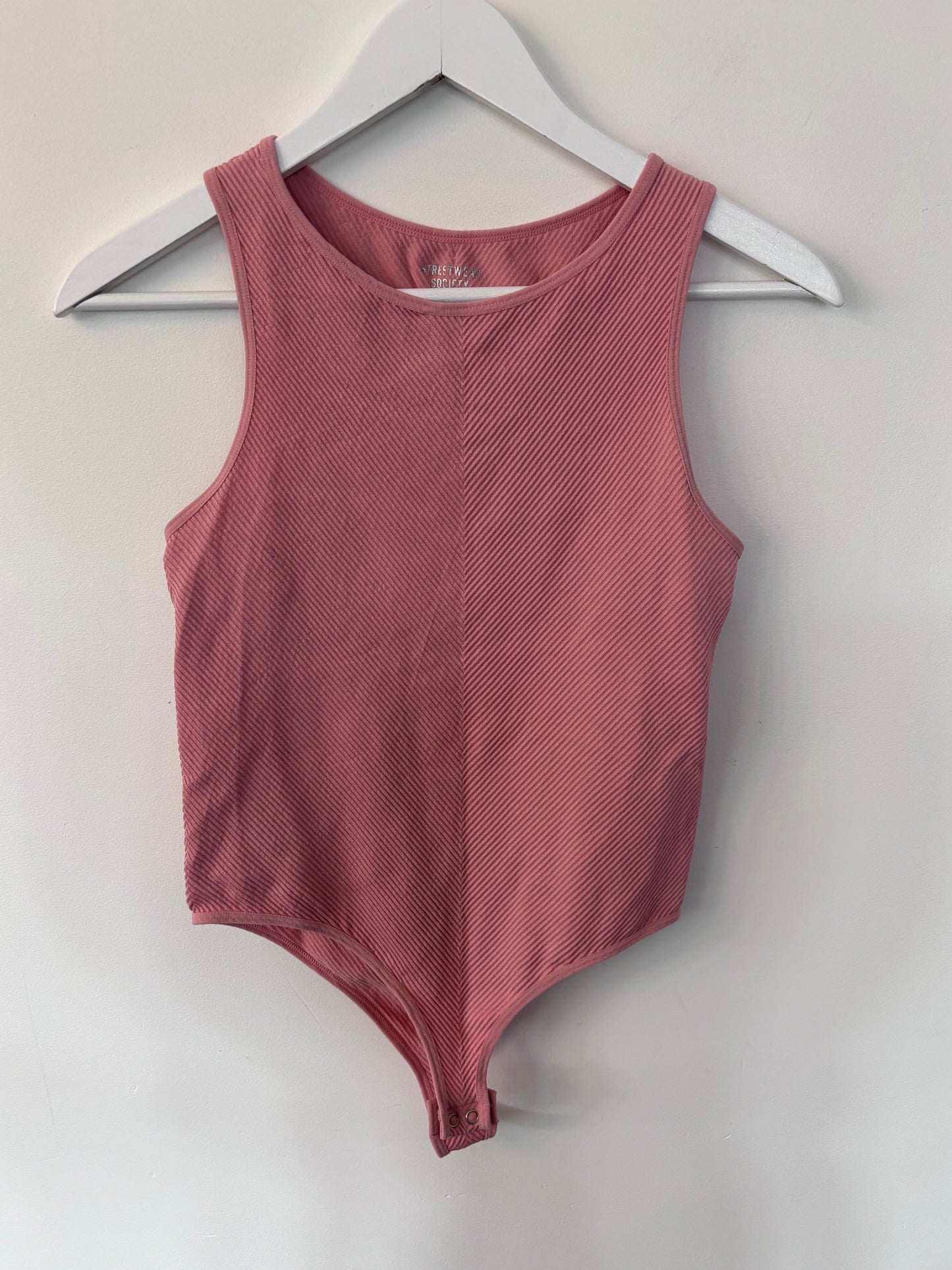 Streetwear Society Textured Bodysuit | Sz Medium