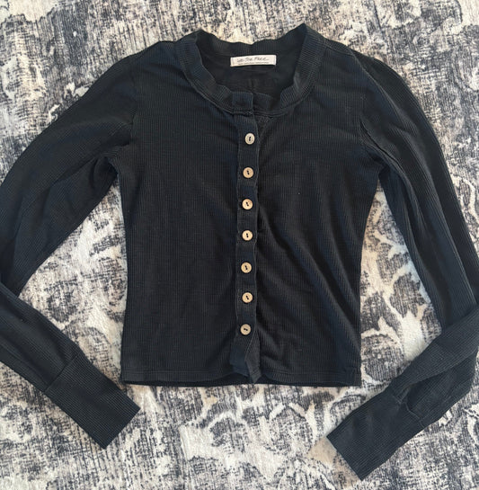 We the Free Fitted Button Cardigan | Small (would fit XS also) (N123S2)