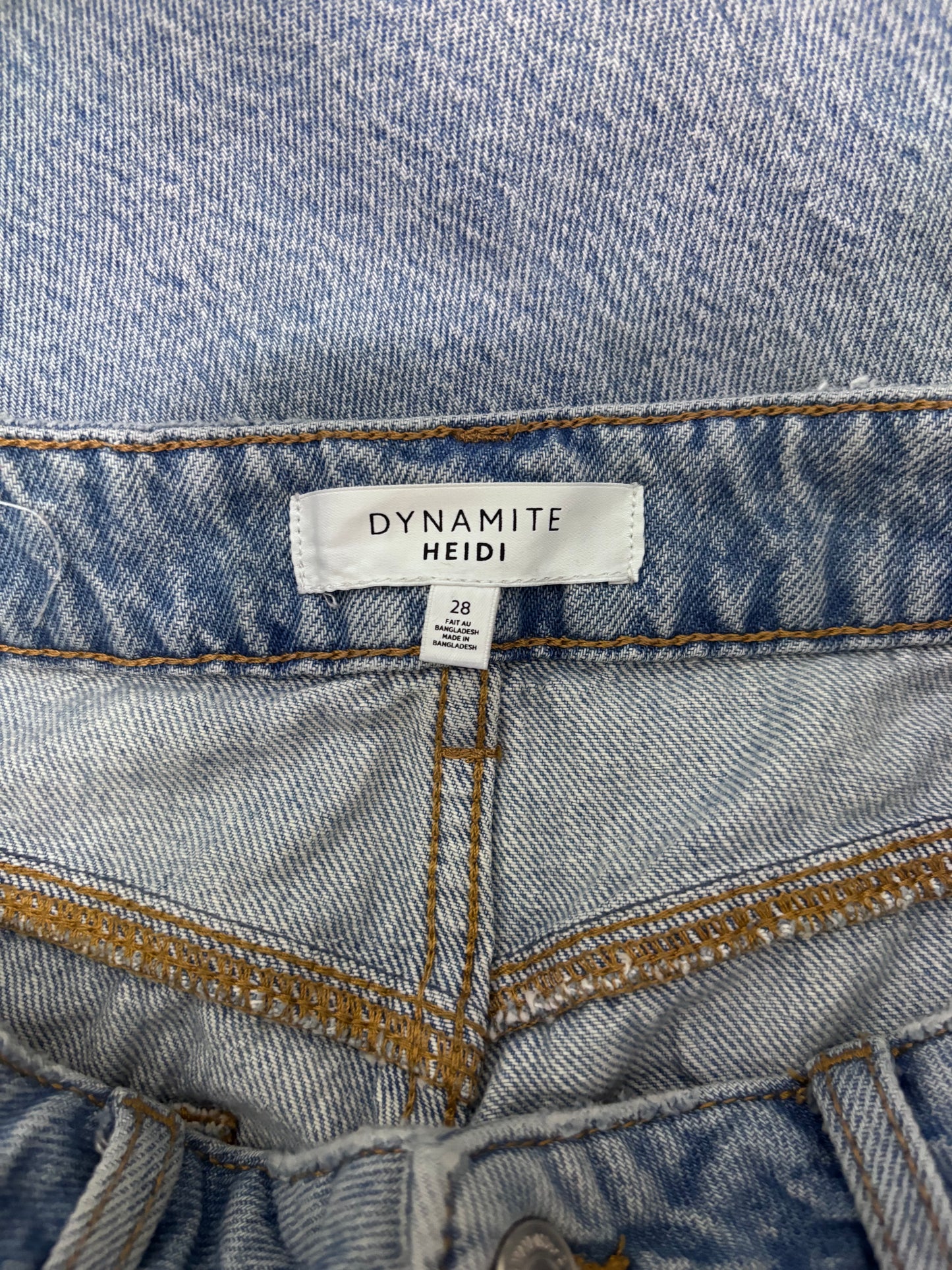 Dynamite Heidi Wide Leg Distressed Denim | Sz 28 (M164K6)