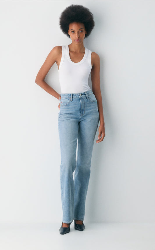 Denim Forum 90s High Rise Stovepipe Denim | 28 (may run small)