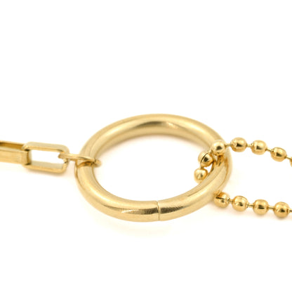 BEJ Asymmetrical Circle Link Choker