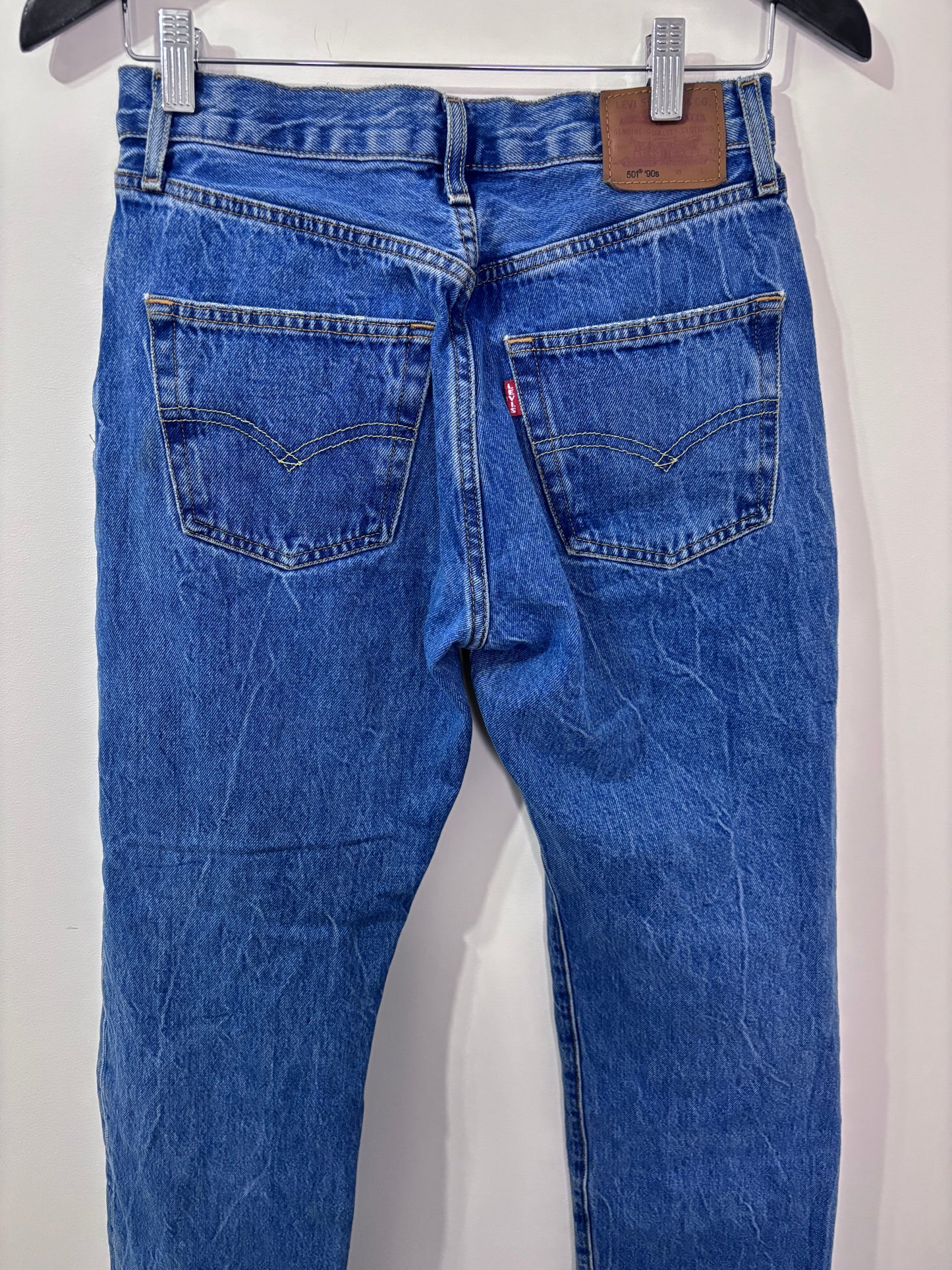 Levi's 501 90s Denim Medium Blue Wash | Sz 26 (M161K6)
