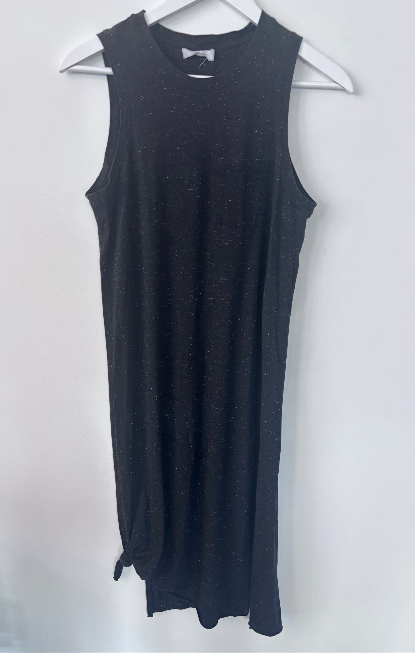 Mod Ref Speckled Black Dress | Sz Medium