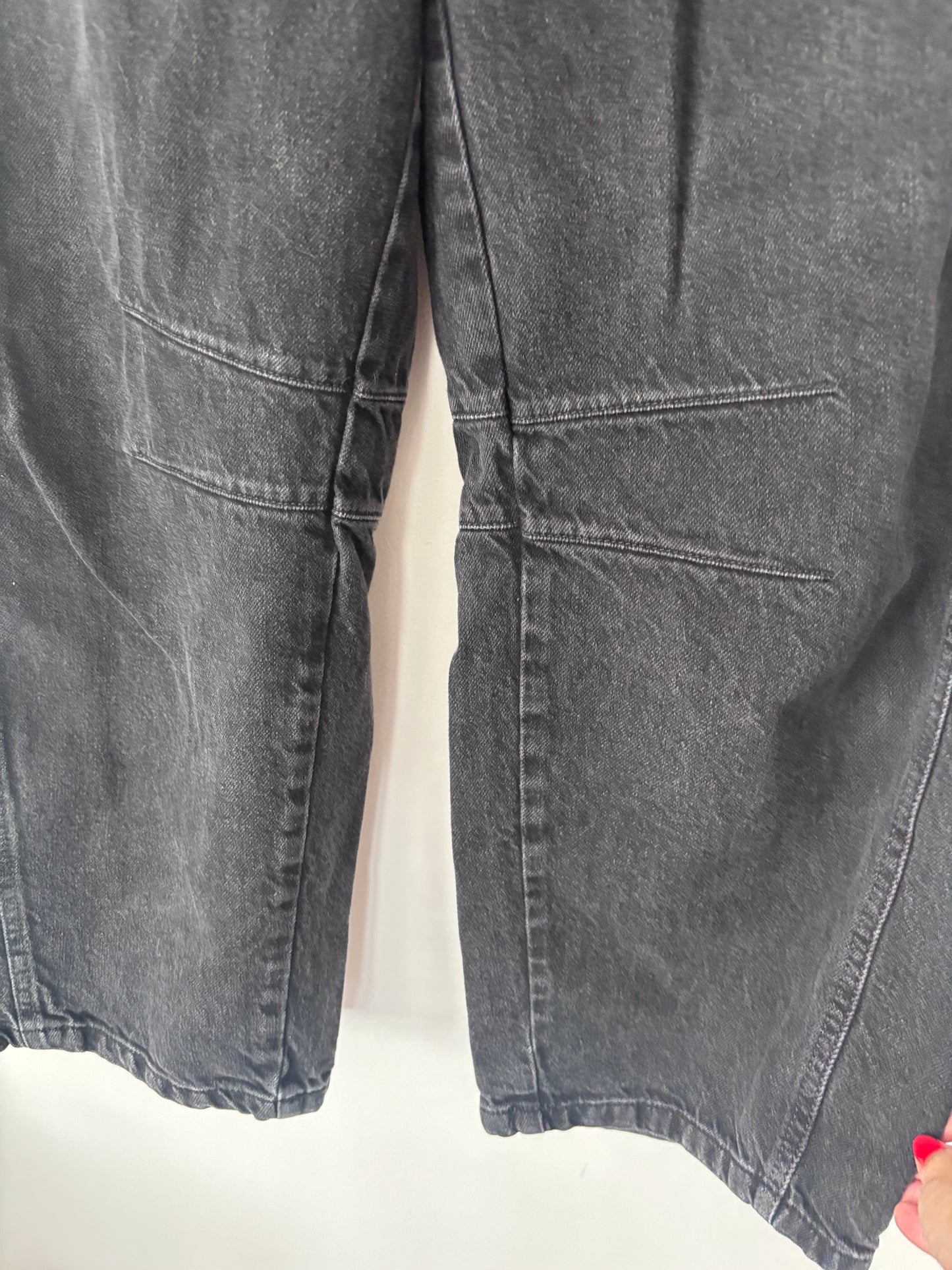 Free People Good Luck Barrel Jeans | Sz 26 (would fit 26-27)