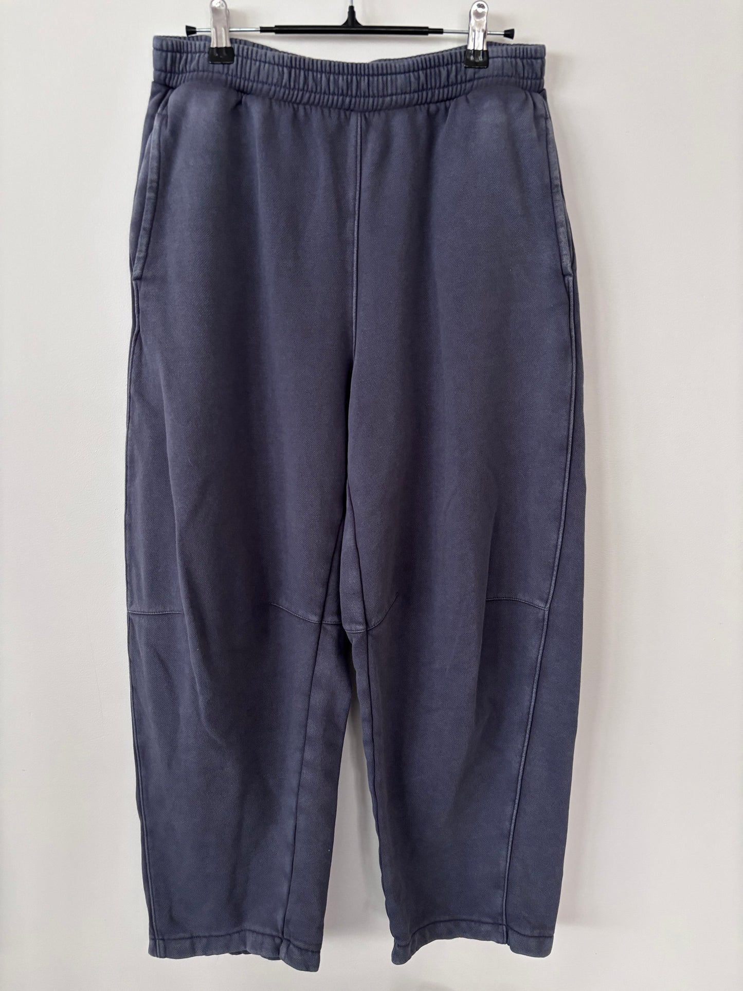 Gap Fleece Barrel Leg Sweatpants Navy | Sz Medium (fits a little big)