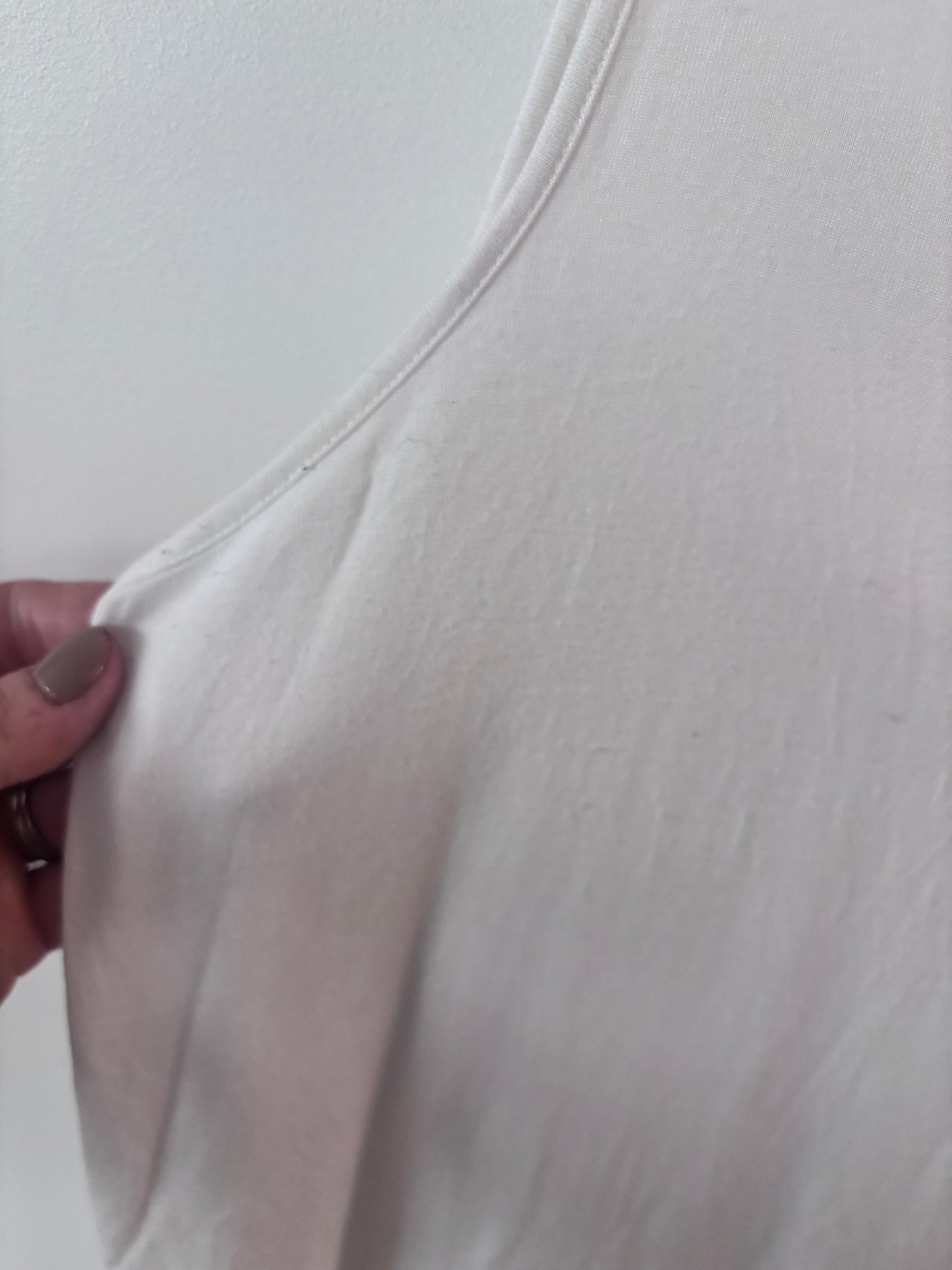 Gentle Fawn White Loose Tank | Sz Small