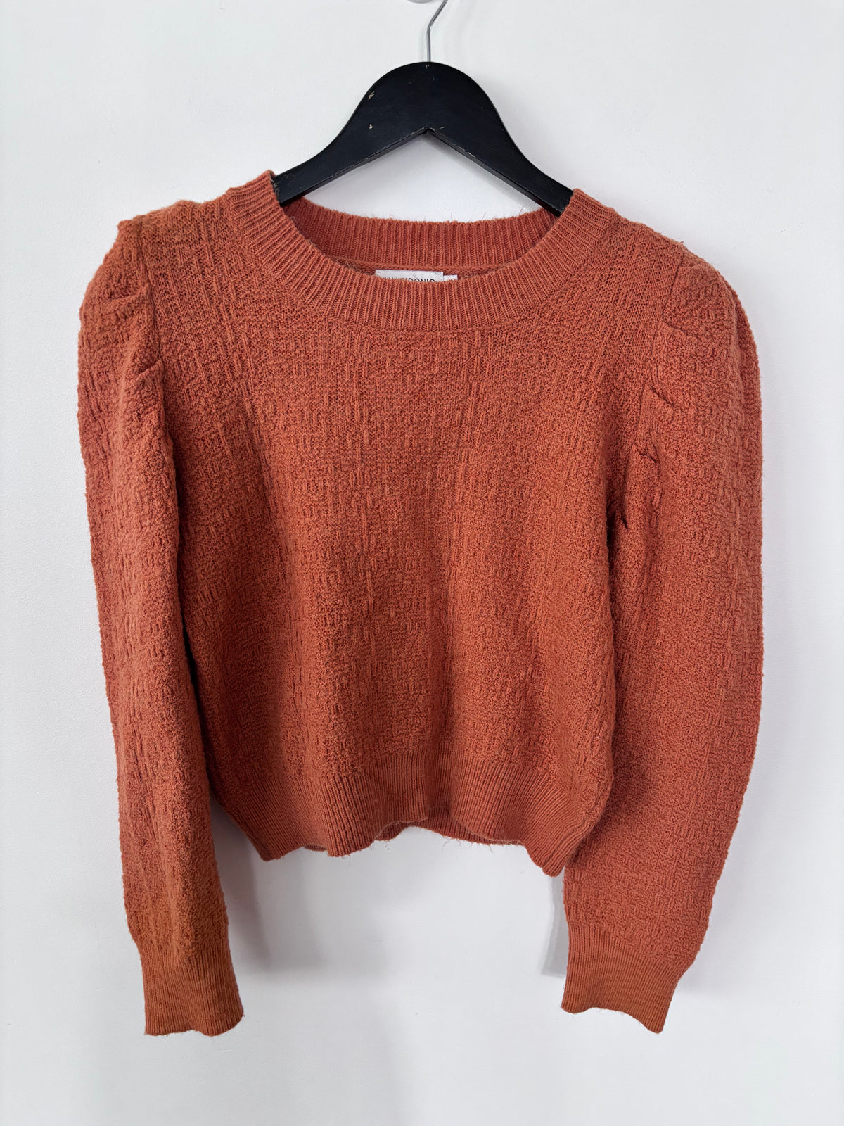 Lili Sidonio Puffed Shoulder Sweater | Sz XS (fits sz Small)
