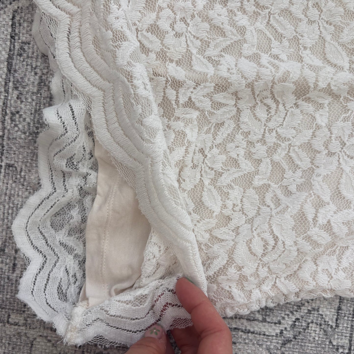 Kismet Floral Lace Top | Sz XL