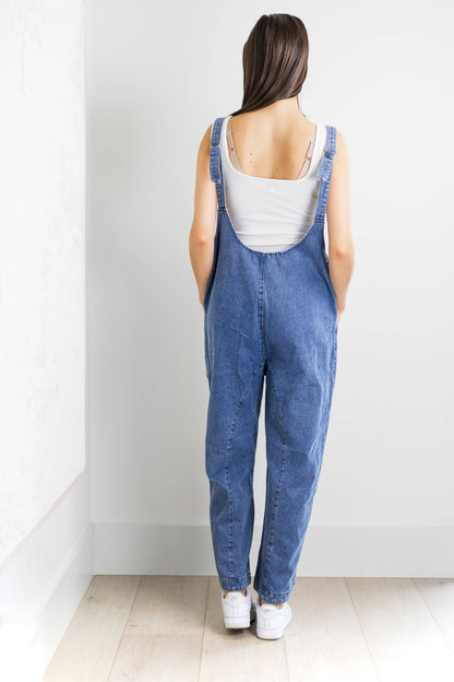 Priv Nirvana V-All's in Denim  | Sz Large (New/Not Consignment)