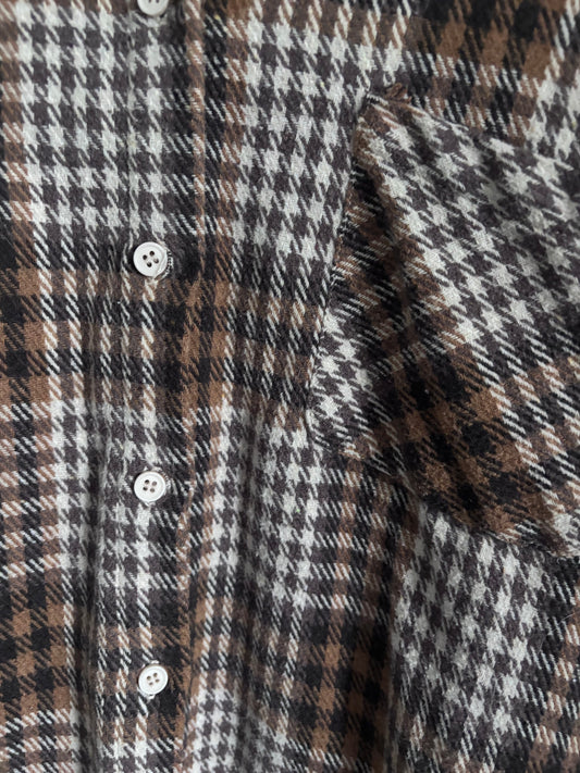 Audrey3+1 Plaid Oversized Shirt | Sz S/M
