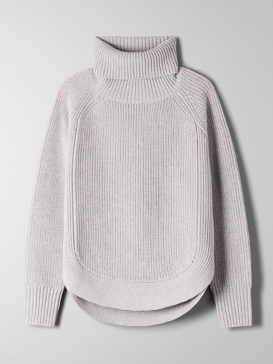 Wilfred Free / Aritzia Asianna Turtleneck Sweater | XXS (N247A22)