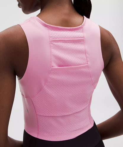 lululemon Go Further Ice Storage Tank Top Pink NWT | Sz 4