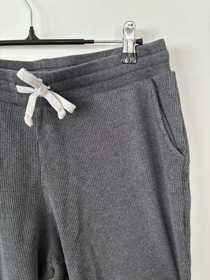 Province of Canada Waffle Thermal Charcoal Joggers | Sz Small